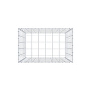 Anbaugabione Typ 3 100 cm x 80 cm x 50 cm (L x H x T), Maschenweite 10 cm x 10 cm, C-Ring