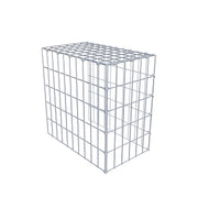 Anbaugabione Typ 4 50 cm x 50 cm x 30 cm (L x H x T), Maschenweite 5 cm x 10 cm, C-Ring