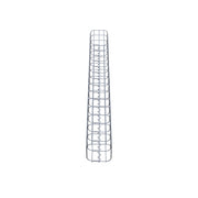 Gabionensäule eckig 17 cm x 17 cm, 160 cm Höhe, MW 5 cm x 10 cm