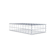Anbaugabione Typ 2 100 cm x 20 cm x 50 cm (L x H x T), Maschenweite 10 cm x 10 cm, Spirale