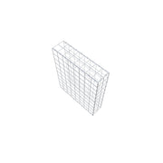Anbaugabione Typ 2 100 cm x 80 cm x 20 cm (L x H x T), Maschenweite 10 cm x 10 cm, C-Ring