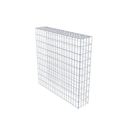Anbaugabione Typ 4 100 cm x 100 cm x 20 cm (L x H x T), Maschenweite 5 cm x 10 cm, C-Ring