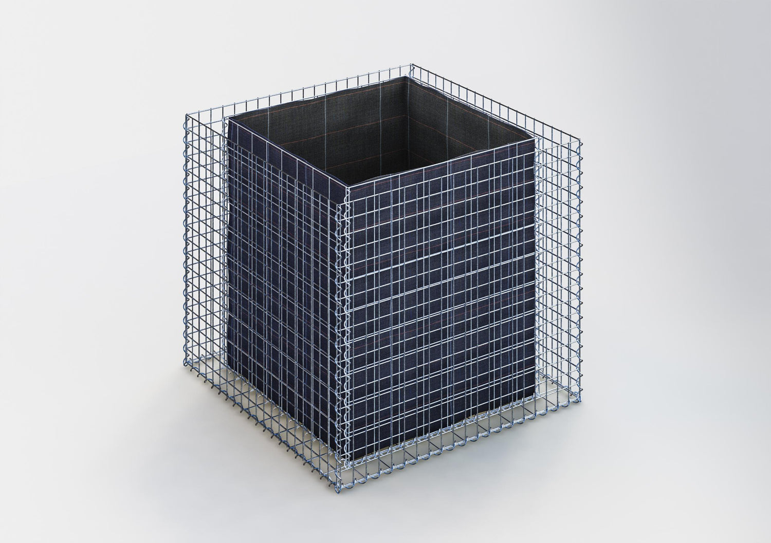 Hochbeet eckig 100 cm x 90 cm x 100 cm (L x H x T), Maschenweite 5 x 5 cm, Wandstärke 10 cm