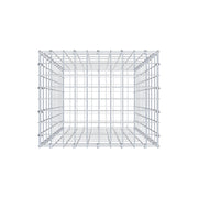 Gabione 100 cm x 50 cm x 40 cm (L x H x T), Maschenweite 5 cm x 10 cm, C-Ring