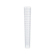 Gabionensäule eckig feuerverzinkt, 22 cm x 22 cm, 200 cm Höhe, MW 5 cm x 10 cm
