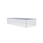 Anbaugabione Typ 3 100 cm x 20 cm x 40 cm (L x H x T), Maschenweite 5 cm x 5 cm, Spirale