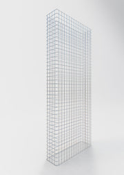 Gabionenzaun Länge 82 cm, Höhe 160 cm, Tiefe 22 cm, Maschenweite 5 x 5 cm