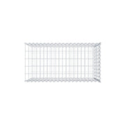 Anbaugabione Typ 2 100 cm x 60 cm x 50 cm (L x H x T), Maschenweite 5 cm x 10 cm, Spirale