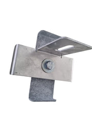 Klammer mit Zaunhalter Maschenweite 10 x 10 cm, verzinkt