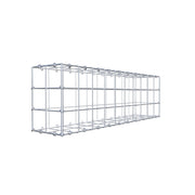 Gabione 100 cm x 30 cm x 20 cm (L x H x T), Maschenweite 10 cm x 10 cm, C-Ring