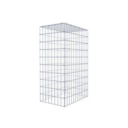 Anbaugabione Typ 3 100 cm x 60 cm x 40 cm (L x H x T), Maschenweite 5 cm x 10 cm, C-Ring