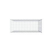 Anbaugabione Typ 4 100 cm x 90 cm x 40 cm (L x H x T), Maschenweite 5 cm x 10 cm, Spirale