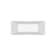 Anbaugabione Typ 3 200 cm x 100 cm x 40 cm (L x H x T), Maschenweite 5 cm x 10 cm, C-Ring