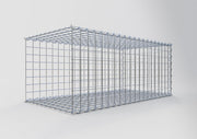 Anbaugabione Typ 2 100 cm x 40 cm x 50 cm (L x H x T), Maschenweite 5 cm x 5 cm, Spirale
