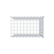 Anbaugabione Typ 4 50 cm x 50 cm x 30 cm (L x H x T), Maschenweite 5 cm x 5 cm, Spirale