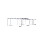 Anbaugabione Typ 4 100 cm x 20 cm x 40 cm (L x H x T), Maschenweite 10 cm x 10 cm, C-Ring