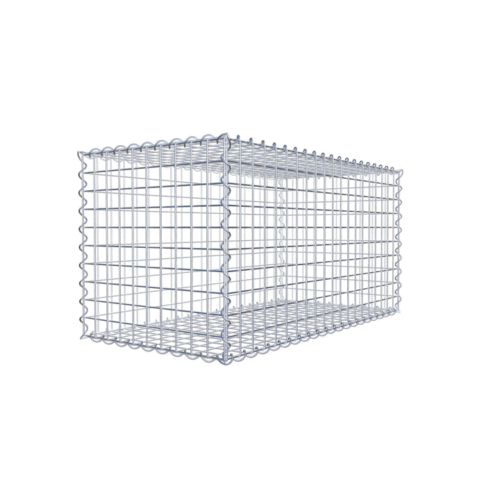 Gabione 100 cm x 50 cm x 50 cm (L x H x T), Maschenweite 5 cm x 5 cm, Spirale