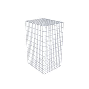 Anbaugabione Typ 2 100 cm x 60 cm x 50 cm, Maschenweite 5 cm x 10 cm, C-Ring