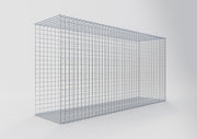 Anbaugabione Typ 2 200 cm x 100 cm x 50 cm (L x H x T), Maschenweite 5 cm x 5 cm, Spirale