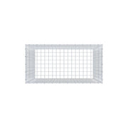 Anbaugabione Typ 3 100 cm x 100 cm x 50 cm (L x H x T), Maschenweite 5 cm x 5 cm, C-Ring