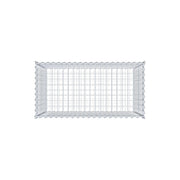 Gabione 100 cm x 70 cm x 50 cm (L x H x T), Maschenweite 5 cm x 5 cm, Spirale