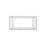Gabione 50 cm x 40 cm x 20 cm (L x H x T), Maschenweite 10 cm x 10 cm, C-Ring