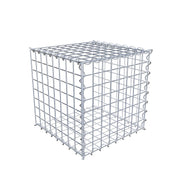 Anbaugabione Typ 2 40 cm x 40 cm x 40 cm (L x H x T), Maschenweite 5 cm x 5 cm, Spirale
