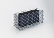 Hochbeet eckig 100 cm x 40 cm x 40 cm (L x H x T), Maschenweite 5 x 5 cm, Wandstärke 10 cm