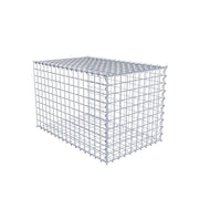 Anbaugabione Typ 2 80 cm x 50 cm x 50 cm (L x H x T), Maschenweite 5 cm x 5 cm, Spirale