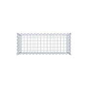 Gabione 80 cm x 40 cm x 30 cm (L x H x T), Maschenweite 5 cm x 5 cm, Spirale
