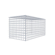 Anbaugabione Typ 3 100 cm x 50 cm x 50 cm (L x H x T), Maschenweite 5 cm x 5 cm, Spirale