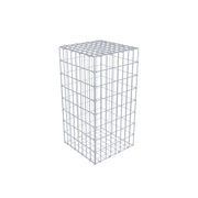 Gabione 80 cm x 40 cm x 40 cm (L x H x T), Maschenweite 5 cm x 10 cm, C-Ring