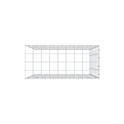 Anbaugabione Typ 4 100 cm x 90 cm x 40 cm (L x H x T), Maschenweite 10 cm x 10 cm, C-Ring
