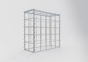 Anbaugabione Typ 3 50 cm x 50 cm x 20 cm (L x H x T), Maschenweite 10 cm x 10 cm, Spirale
