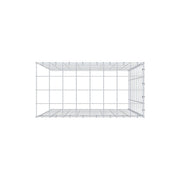 Anbaugabione Typ 4 100 cm x 80 cm x 40 cm (L x H x T), Maschenweite 10 cm x 10 cm, C-Ring