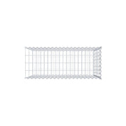 Anbaugabione Typ 2 100 cm x 70 cm x 40 cm (L x H x T), Maschenweite 5 cm x 10 cm, Spirale