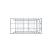 Anbaugabione Typ 2 100 cm x 60 cm x 30 cm, Maschenweite 5 cm x 10 cm, C-Ring