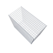 Anbaugabione Typ 2 100 cm x 80 cm x 50 cm (L x H x T), Maschenweite 5 cm x 5 cm, Spirale