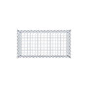 Gabione 80 cm x 40 cm x 40 cm (L x H x T), Maschenweite 5 cm x 5 cm, Spirale
