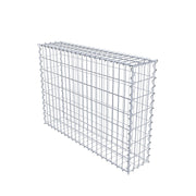 Gabione 100 cm x 70 cm x 20 cm (L x H x T), Maschenweite 5 cm x 10 cm, Spirale