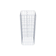Gabionensäule eckig 32 cm x 32 cm, 80 cm Höhe, MW 5 cm x 10 cm