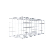 Anbaugabione Typ 2 100 cm x 40 cm x 40 cm (L x H x T), Maschenweite 10 cm x 10 cm, C-Ring