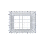 Anbaugabione Typ 3 100 cm x 50 cm x 40 cm (L x H x T), Maschenweite 5 cm x 5 cm, C-Ring