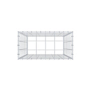 Anbaugabione Typ 3 100 cm x 60 cm x 30 cm (L x H x T), Maschenweite 10 cm x 10 cm, C-Ring