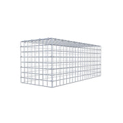 Anbaugabione Typ 3 100 cm x 40 cm x 40 cm (L x H x T), Maschenweite 5 cm x 5 cm, C-Ring