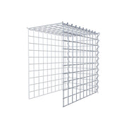 Anbaugabione Typ 4 50 cm x 50 cm x 30 cm (L x H x T), Maschenweite 5 cm x 5 cm, Spirale