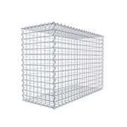 Gabione 100 cm x 70 cm x 40 cm (L x H x T), Maschenweite 5 cm x 5 cm, Spirale