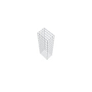 Anbaugabione Typ 3 100 cm x 30 cm x 20 cm (L x H x T), Maschenweite 5 cm x 10 cm, C-Ring