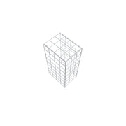 Anbaugabione Typ 4 80 cm x 40 cm x 30 cm (L x H x T), Maschenweite 10 cm x 10 cm, C-Ring