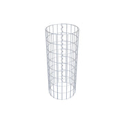 Gabionensäule rund 32 cm Durchmesser, 80 cm Höhe, Maschenweite 5 cm x 10 cm